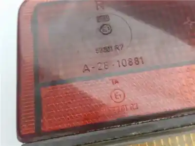 Peça sobressalente para automóvel em segunda mão farolim traseiro direito por seat ibiza 1.2 referências oem iam a2810881  e10153361r3