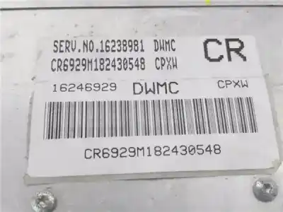 Second-hand car spare part ecu engine control for daewoo lanos 1.4 oem iam references 16246929  cr6929m182430548