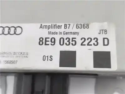 Автозапчастина б/у аудіопідсилювач для seat exeo st (3r5) 2.0 reference посилання на oem iam 8e9035223d  