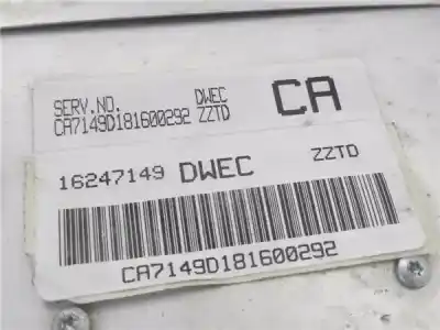 Second-hand car spare part ecu engine control for daewoo lanos (klat) 1.5 oem iam references 16247149  ca7149d181600292