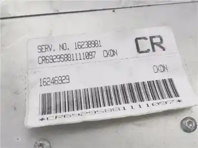 Second-hand car spare part ecu engine control for daewoo lanos 1.3i oem iam references 16238981  cr6929s881111097