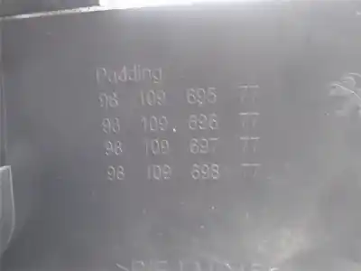 Pezzo di ricambio per auto di seconda mano modanatura colonna sterzo per citroen jumpy furgón (v_) 2.0 bluehdi 120 riferimenti oem iam 981096577  