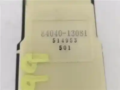Second-hand car spare part left front power window switch for toyota corolla verso (e12) 1.8 linea sol oem iam references 8404013061  514953501