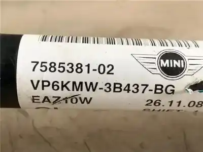 Second-hand car spare part Front Left Transmission for MINI MINI (R56) 1.6 Cooper S OEM IAM references 758538102  