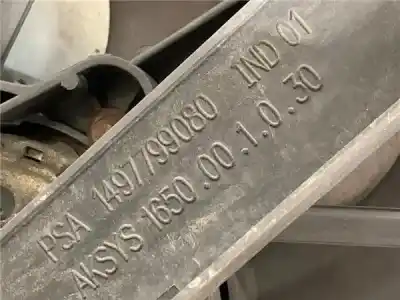 Автозапчастина б/у електро вентилятор для CITROEN JUMPY II (VF7) 1.6 HDi 90 16V Посилання на OEM IAM 1497799080  