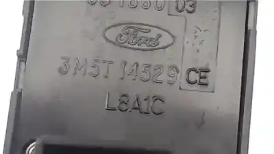 Peça sobressalente para automóvel em segunda mão botão / interruptor elevador vidro dianteiro esquerdo por ford focus ii (da_) 1.6 tdci referências oem iam 3m5t14529ce  