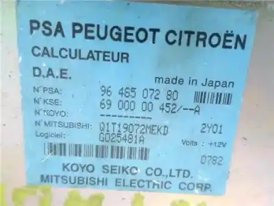 Pezzo di ricambio per auto di seconda mano centralina motore per citroen c3 i (fc_, fn_) 1.4 hdi riferimenti oem iam 9648507280  6900000452a
