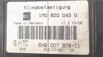 Second-hand car spare part display for seat leon (1m1) 1.8 20v t 4 oem iam references 1m0820043g  