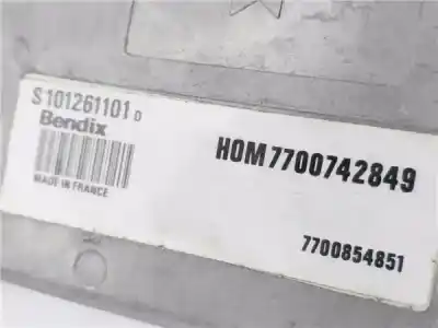 Second-hand car spare part ecu engine control for renault r 19 berl. con portón (b/c53) 1.8 16v (b/c53d) oem iam references 7700742849  s101261101d