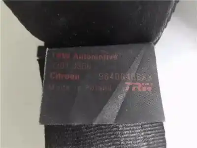 Pezzo di ricambio per auto di seconda mano cintura di sicurezza anteriore destra per citroen c3 i (fc_, fn_) 1.4 i riferimenti oem iam 96408406xx  trw2443594d