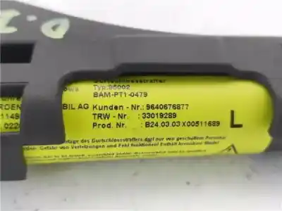 Peça sobressalente para automóvel em segunda mão chicote / encaixe cinto segurança dianteiro esquerdo por citroen c3 i (fc_, fn_) 1.4 i referências oem iam 9640676877  trw33022955