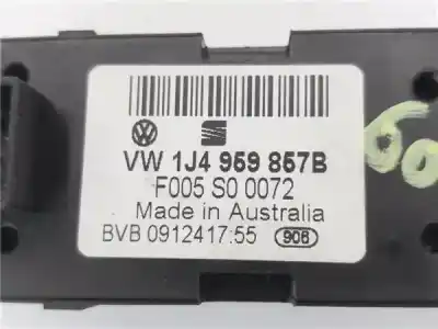 Second-hand car spare part left front power window switch for seat leon (1m1) 1.9 tdi oem iam references 1j4956857b  f005s00072