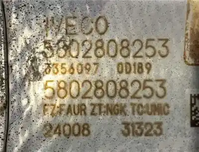 Tweedehands auto-onderdeel KATALYSATOR voor IVECO DAILY CAJA CERRADA (2006 =>) 2.3 Diesel OEM IAM-referenties 5802808253  