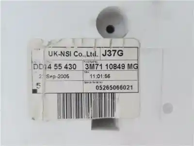 Peça sobressalente para automóvel em segunda mão quadrante por mazda 2 (b2w) 1.4 referências oem iam 3m7110849mg  dd1455430