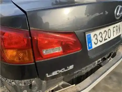 Peça sobressalente para automóvel em segunda mão farolim da mala traseiro esquerdo por lexus is ii (_xe2_) 220 d (ale20) referências oem iam 1184e11  8159153070