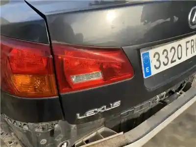 Peça sobressalente para automóvel em segunda mão farolim da mala traseiro esquerdo por lexus is ii (_xe2_) 220 d (ale20) referências oem iam 1184e11  8159153070