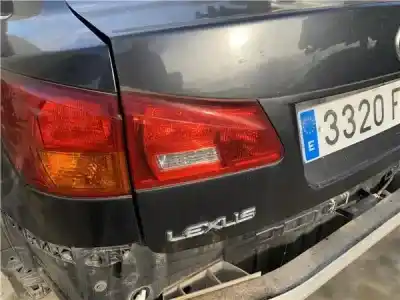 Peça sobressalente para automóvel em segunda mão farolim da mala traseiro esquerdo por lexus is ii (_xe2_) 220 d (ale20) referências oem iam 1184e11  8159153070