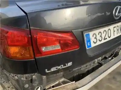 Peça sobressalente para automóvel em segunda mão farolim da mala traseiro esquerdo por lexus is ii (_xe2_) 220 d (ale20) referências oem iam 1184e11  8159153070