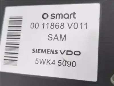 Second-hand car spare part fuse box unit for smart for two 0.7 oem iam references 0011868v011  5wk45090