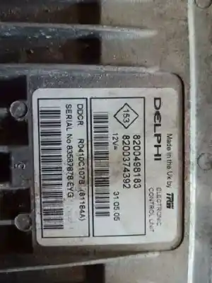 Second-hand car spare part ecu engine control for nissan almera (n16/e) line up oem iam references 8200498183  