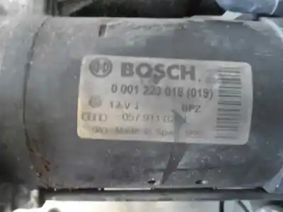 Peça sobressalente para automóvel em segunda mão motor de arranque por audi a8 (4e2) 4.0 tdi quattro referências oem iam 0001223018  
