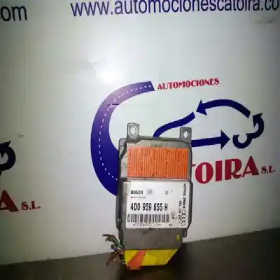 Peça sobressalente para automóvel em segunda mão centralina de airbag por audi s8 (d2) 4.2 340 cv / 250 kw referências oem iam 4d0959655h