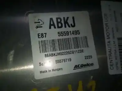 Автозапчастина б/у ебу контролер двигуна для opel astra j sedán 1.7 cdti (69) посилання на oem iam 55588354