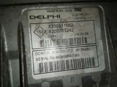 Автозапчасти б/у БЛОК УПРАВЛЕНИЯ ДВИГАТЕЛЕМ за RENAULT CLIO II FASE II (B/CB0)  ссылки OEM IAM 8200911562  