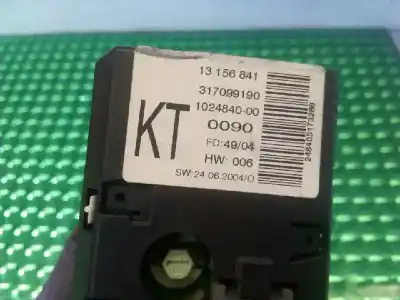 Second-hand car spare part multifunction display for opel combo familiar oem iam references 13156841  