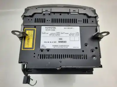 Second-hand car spare part audio system / radio cd for lexus is200 (ds2/is2) 220d oem iam references 8612053660