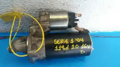 Peça sobressalente para automóvel em segunda mão motor de arranque por bmw serie 1 berlina (e81/e87) 118d referências oem iam 0001139016