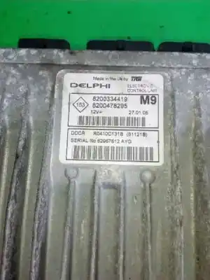 Second-hand car spare part ecu engine control for nissan micra (k12e) acenta oem iam references 8200334419