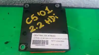 Second-hand car spare part airbag control unit for citroen c5 berlina 2.2 hdi vivace oem iam references 9648665580