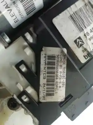 Second-hand car spare part driver left window regulator for citroen c5 berlina 2.2 hdi vivace oem iam references 9648484780