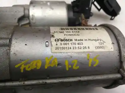 Автозапчасти б/у двигатель запускается за ford ka (ccu) trend + ссылки oem iam 51916169a152
