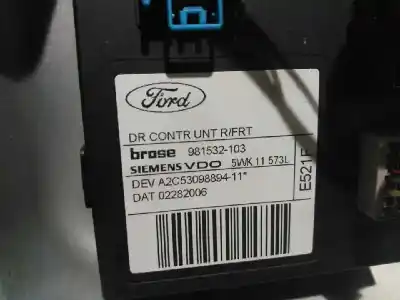 Peça sobressalente para automóvel em segunda mão elevador de vidros dianteiro direito por ford focus berlina (cap) ghia referências oem iam 4m51a203a28