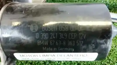 Peça sobressalente para automóvel em segunda mão motor do limpa para brisas por bmw serie 3 compacto (e36) 318tds referências oem iam 0390241349 67638363512 0580004142