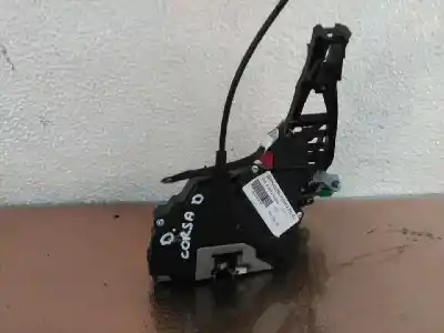 Second-hand car spare part front right door lock for opel corsa d selective oem iam references 