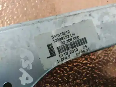 Second-hand car spare part driver left window regulator for opel corsa d selective oem iam references 541613212  