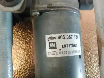 Second-hand car spare part front windshield wiper motor for opel corsa d selective oem iam references 40506712v