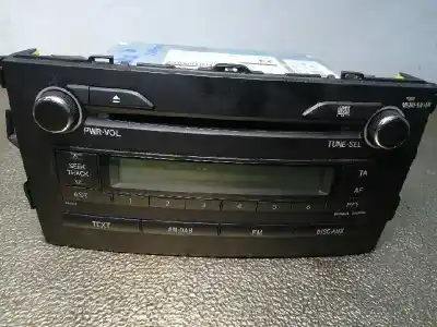 Pezzo di ricambio per auto di seconda mano impianto audio / radio cd per toyota auris active riferimenti oem iam 8612002a70 10r036275 cqjs7971g