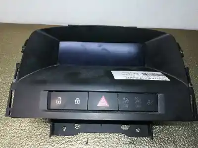 Second-hand car spare part multifunction display for opel astra j lim. enjoy oem iam references 13267984