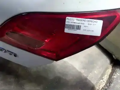 Second-hand car spare part right tailgate light for opel astra j lim. enjoy oem iam references 13306456