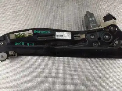 Second-hand car spare part rear left window regulator for bmw serie 7 (e65/e66) 745d oem iam references 7138863e