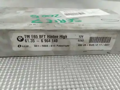 Second-hand car spare part comfort module for bmw serie 7 (e65/e66) 745d oem iam references 6964140  6015004018