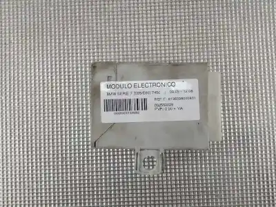 Second-hand car spare part electronic module for bmw serie 7 (e65/e66) 745d oem iam references 6135698000801