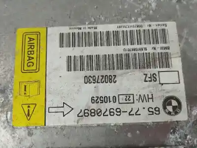 Second-hand car spare part airbag control unit for bmw serie 7 (e65/e66) 745d oem iam references 28027630