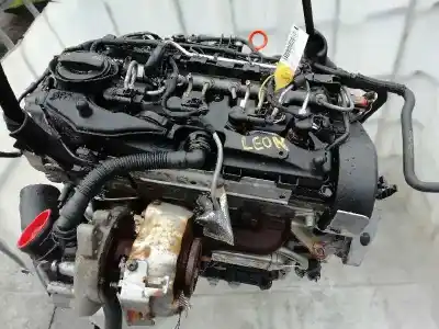 Second-hand car spare part complete engine for seat leon (1p1) 1.6 tdi 90 cv / 66 kw oem iam references cayb  