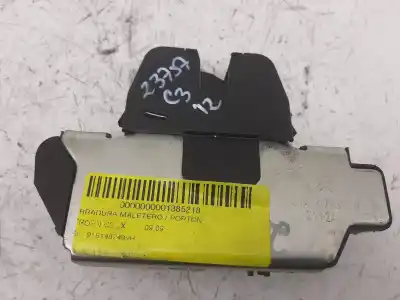 Peça sobressalente para automóvel em segunda mão fechadura do mala por citroen c3 lx referências oem iam 9151487499h