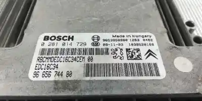 Автозапчасти б/у блок управления двигателем за citroen c4 picasso i monospace (ud_) 1.6 hdi ссылки oem iam 9665674480